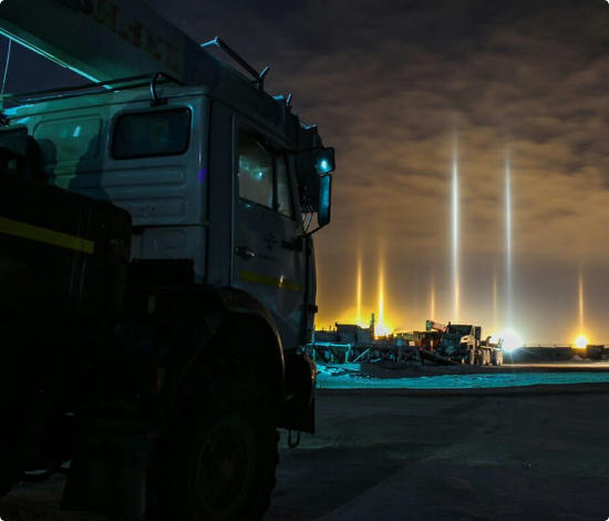 极光下的中油科昊设备